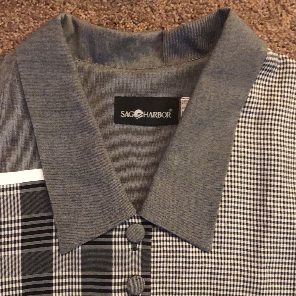 Sag Harbor Vintage Button Down Top - Picture 3 of 4